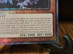 LORD OF THE HEAVENLY PRISON QUARTER CENTURY SECRET RARE RA03-EN029 YUGIOH NM - Image 4