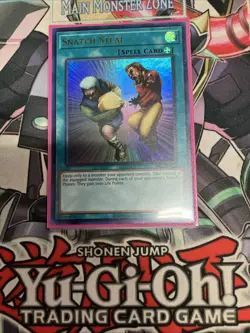 Snatch Steal Ultra Rare SRL-EN036 Yugioh 25th Anniversary Reprint - Image 1