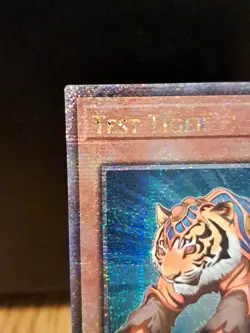 NM Yugioh Test Tiger RA03-EN189 Quarter Century Secret Rare 1st Edition - Image 2