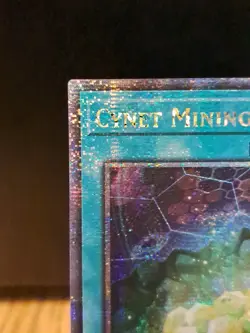 Yugioh! Cynet Mining - RA03-EN067 - Quarter Century Secret Rare - 1st Ed NM - Image 2