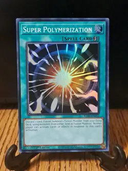 Yugioh Super Polymerization Super, Ultra, & Secret Rare RA03-EN053 NM - Image 2
