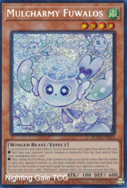 Yugioh! Mega Tins 2025 PREORDER 1x PScR Mulcharmy Fuwalos - Image 1