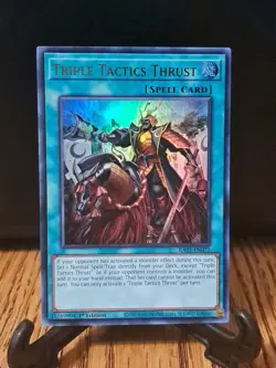 Yugioh Triple Tactics Thrust Ultra Rare RA03-EN072 Quarter Century Bonanza NM - Image 1
