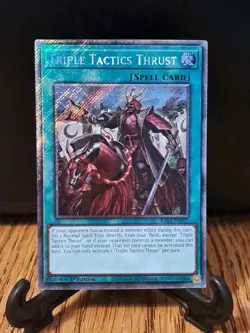 Yugioh - Triple Tactics Thrust - Platinum Secret Rare - RA03-EN072 NM 1st ED - Image 1