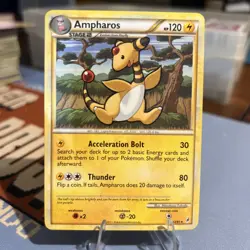 Pokemon TCG Ampharos Card Call of Legends 23/95, Regular Rare - Image 1