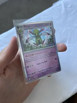 Xatu SVP059 Prerelease Black Star Promo Holo Paradox Rift Pokemon Card - Image 3