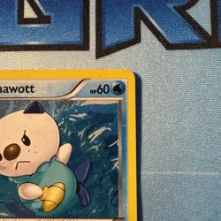 Pokemon Oshawott TCG Black White Holo Promo Card BW08 - Image 3