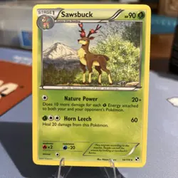Pokemon TCG Sawsbuck Black and White Card 14/114 Regular Rare - Image 1