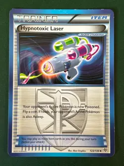 Hypnotoxic Laser #123 Plasma Storm Uncommon Pokemon Card 2012 MP/HP - Image 1