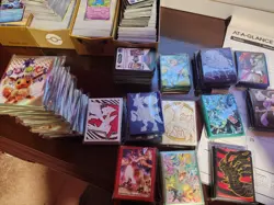 HUGE Pokemon Card Lot. 1700+ Singles, 800+ Unused Code Cards, 23 Sleeve Decks. - Image 5