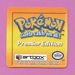 RARE PREMIER EDITION 1999 POKEMON FLICKER CARD 63 ABRA 64 KADABRA NINTENDO PM 3D - Image 2