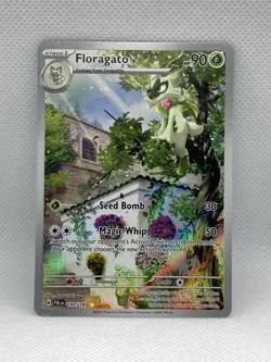 Floragato Pokemon Card Stage 1 Holo Rare 197/193 90 HP - Image 1