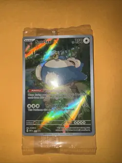 Pokemon Card TCG - Snorlax SVP 051 Scarlet & Violet 151 Black Star Promo NM - Image 1
