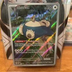 Pokemon Card TCG - Snorlax SVP 051 Scarlet & Violet 151 Black Star Promo NM - Image 1