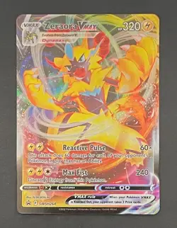 Pokemon Card Zeraora VMAX SWSH264 Black Star Promo - Near Mint - Image 1