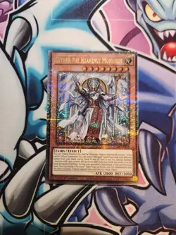 RA04-EN018 Ehther the Heavenly Monarch Quarter Century Secret Rare 1st Ed YuGiOh - Image 1