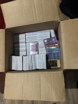 Vintage Unsorted Yu-Gi-Oh Bulk Lot 32lbs Cards Holos Included - Image 2