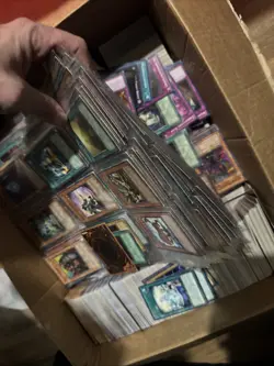 Vintage Unsorted Yu-Gi-Oh Bulk Lot 32lbs Cards Holos Included - Image 3