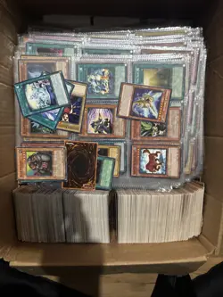 Vintage Unsorted Yu-Gi-Oh Bulk Lot 32lbs Cards Holos Included - Image 4
