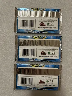 Yugioh Legend of Blue Eyes White Dragon Sealed Booster Pack Unlimited English x3 - Image 3