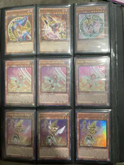 Yu-Gi-Oh Collection (“Dark magician Girl The Dragon Knight” Binder + Unsorted) - Image 2