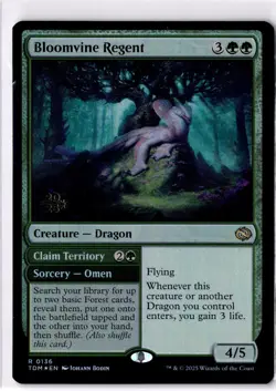 Bloomvine Regent LP/NM* FOIL PRELEASE Tarkir: Dragonstorm 0136 mtg -UnltdCards - Image 1
