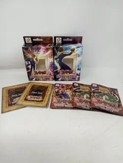 Vintage Yugioh Starter Deck Yugi Kaiba Box ONLY Lot - Image 1