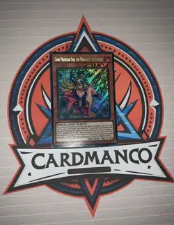 Dark Magician Girl the Magician's Apprentice Yu-Gi-Oh Secret Rare 1st ALIN-EN004 - Image 1