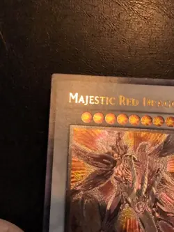 Yu-Gi-Oh! ULTIMATE RARE HOLO CARD MAJESTIC RED DRAGON ABPF-EN040 VLP - Image 4