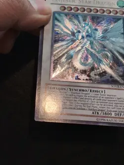 Yu-Gi-Oh! ULTIMATE RARE HOLO CARD MAJESTIC STAR DRAGON SOVR-EN040 LP - Image 5