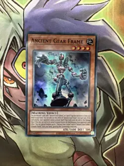 OP26-EN005 Ancient Gear Frame Super Rare Unlimited Edition NM Yugioh Card - Image 1