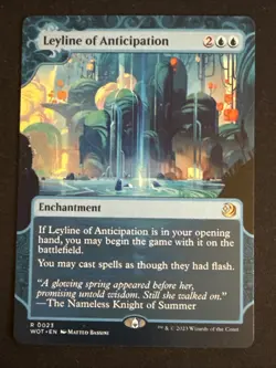 1x Leyline of Anticipation(23) Wilds of Eldraine: Enchanting Tales LP MTG Magic - Image 1