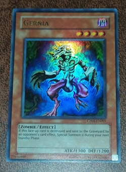 Yu-Gi-Oh! TCG Card Gernia - CP04-EN001 (Ultra Rare) Champion Pack 4 Near Mint - Image 1