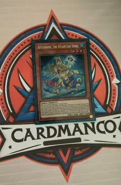 YUGIOH ABYSSRHINE, THE ATLANTEAN SPIRIT SECRET RARE 1ST NM ROTA-EN017 - Image 1