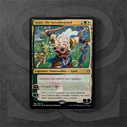 Ajani, the Greathearted • Legendary Planeswalker • War of the Spark • MTG WAR - Image 1