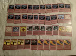 MTG Revised Edition lot of Red cards - Image 5