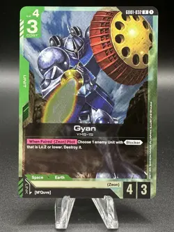 Gyan (GD01-032) (NM) - Gundam Card Game - Newtype Rising (ENG) - Image 1