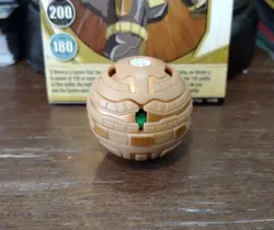 Bakugan Subterra Hammer Gorem 400G Tan Battle Brawlers W/Card! - Image 4