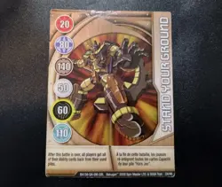 Bakugan Battle Brawlers| Stand Your Ground 24/48 Copper Gate Card Hammer Gorem - Image 1