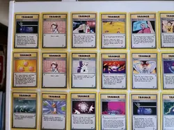 VINTAGE 90s 2000 WOTC Pokemon Trainer Cards Mixed Lot Of 50 TCG - Image 2