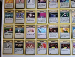VINTAGE 90s 2000 WOTC Pokemon Trainer Cards Mixed Lot Of 50 TCG - Image 4