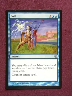 Foil Elspeth Vs Tezzeret MTG PLAYED (see scan) - Image 1