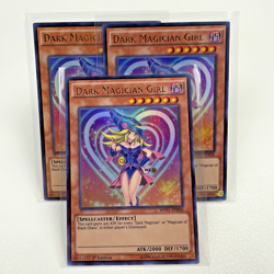 3x Yugioh Dark Magician Girl MVP1-EN056 1st Edition Ultra Rare Holo - NM 💎 - Image 1