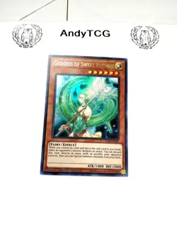 GODDESS OF SWEET REVENGE - LIMITED ED ULTRA RARE NM LC06-EN001 - YUGIOH - Image 1