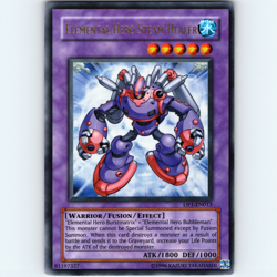 Yugioh Elemental Hero Steam Healer DP1-EN013 Unlimited Ultra Rare - VLP-NM 💎 - Image 1