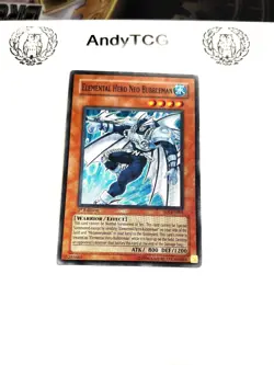 ELEMENTAL HERO NEO BUBBLEMAN - 1ST ED COMMON NM SO1-EN004/ DR04 EN124 - YUGIOH - Image 1