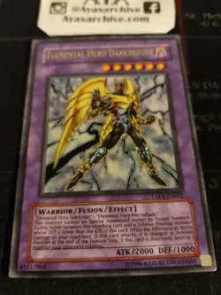 ELEMENTAL HERO DARKBRIGHT - ULTRA RARE NM/VLP- TAEV EN042 - YUGIOH - Image 2