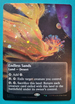 MTG - Endless Sands - Galaxy Foil - Stellar Sights - Edge of Eternities - Image 2