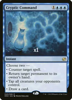 MTG Modern Masters 2015 MM2 Cryptic Command MINT - Image 1