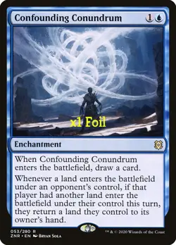 MTG Zendikar Rising ZNR Confounding Conundrum MINT (SELECT) - Image 3